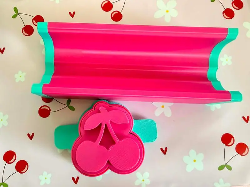 Cherry Shaped Cake Pop Cutters/Pusher/Tray