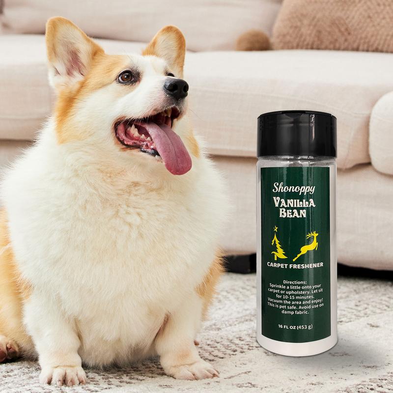 Scented Home&Pet Carpet Freshener Deodorizing - Upholstery Deodorizer Powder Mop Soap, Household Perfume Fragrance Deodorizer and Cleaner (16oz/453g)