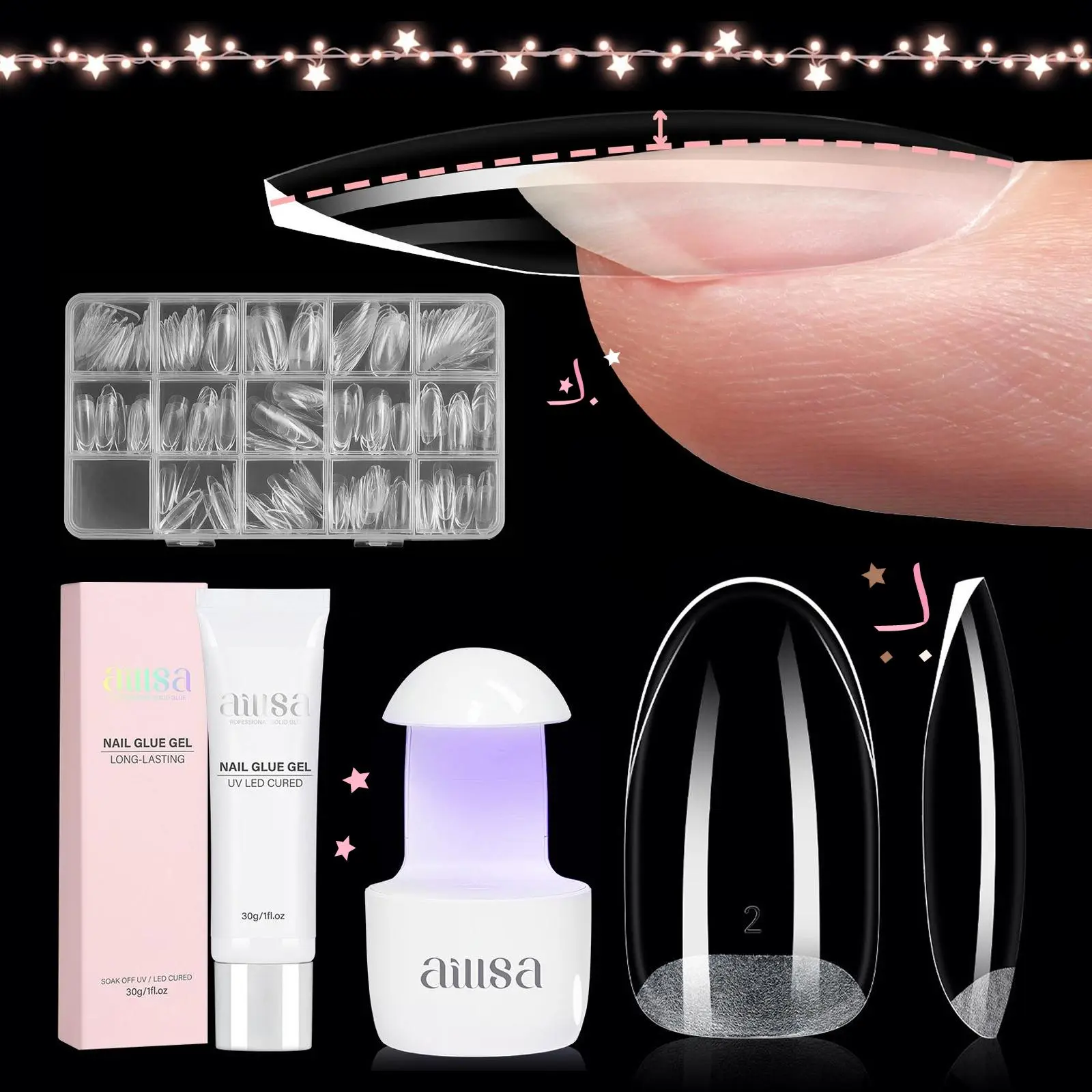 Sculpted Fit- Oval Nail Set