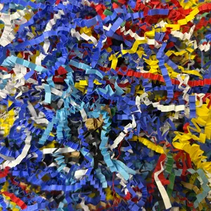 Electric Blue Speed Party Paper Shred 1 lb Easter Grass Video Game Birthday Basket Filler
