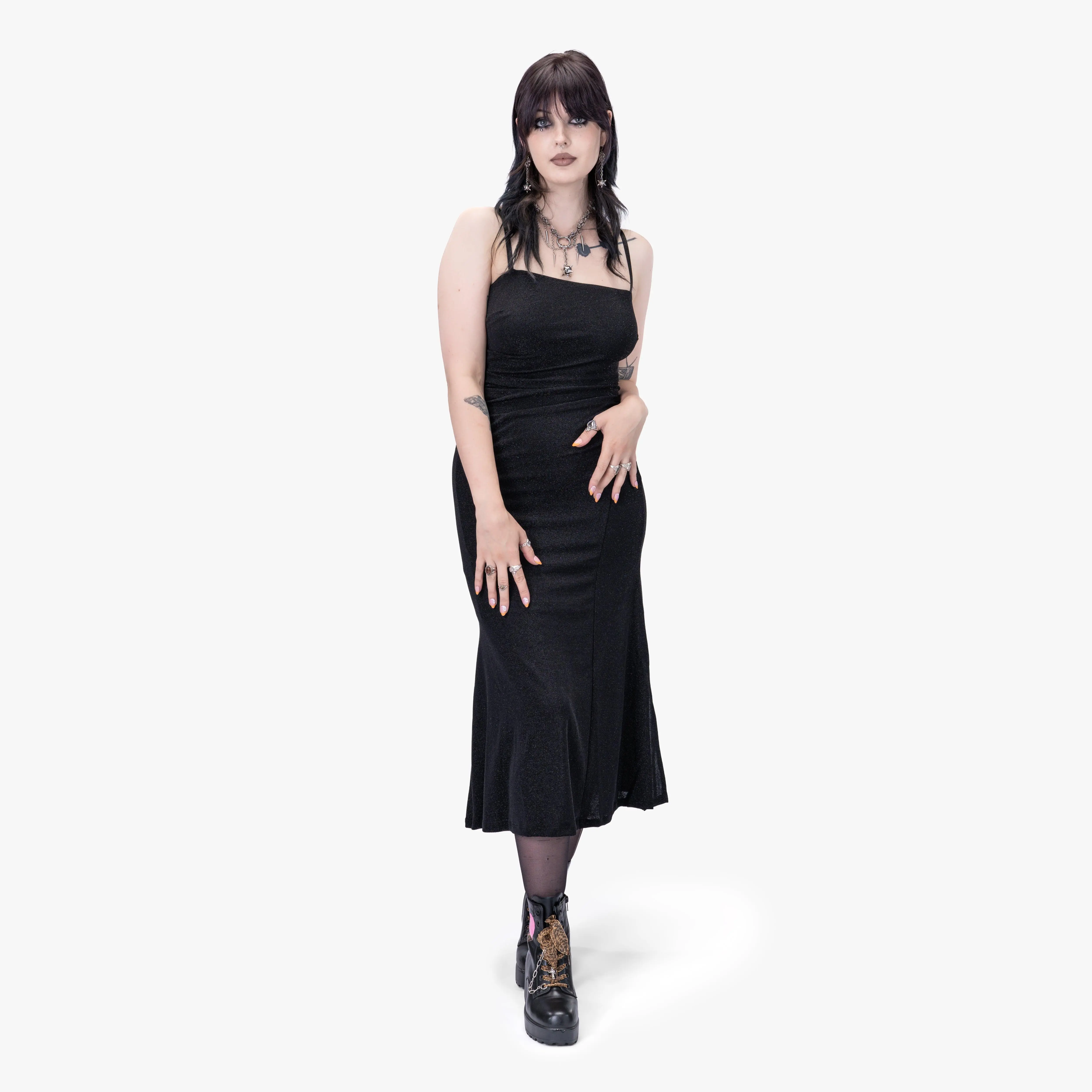 Nocturna Midi Sparkle Dress
