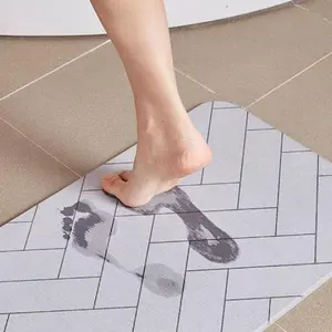 Diatom Absorbent Mat - Anti-Slip, Durable, Versatile for Various Applications Bath Light