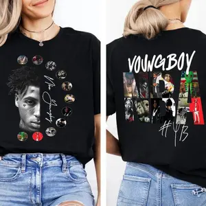 Young Boy MASA Album Tour Inspird 2025 Graphic Unisex T-Shirt