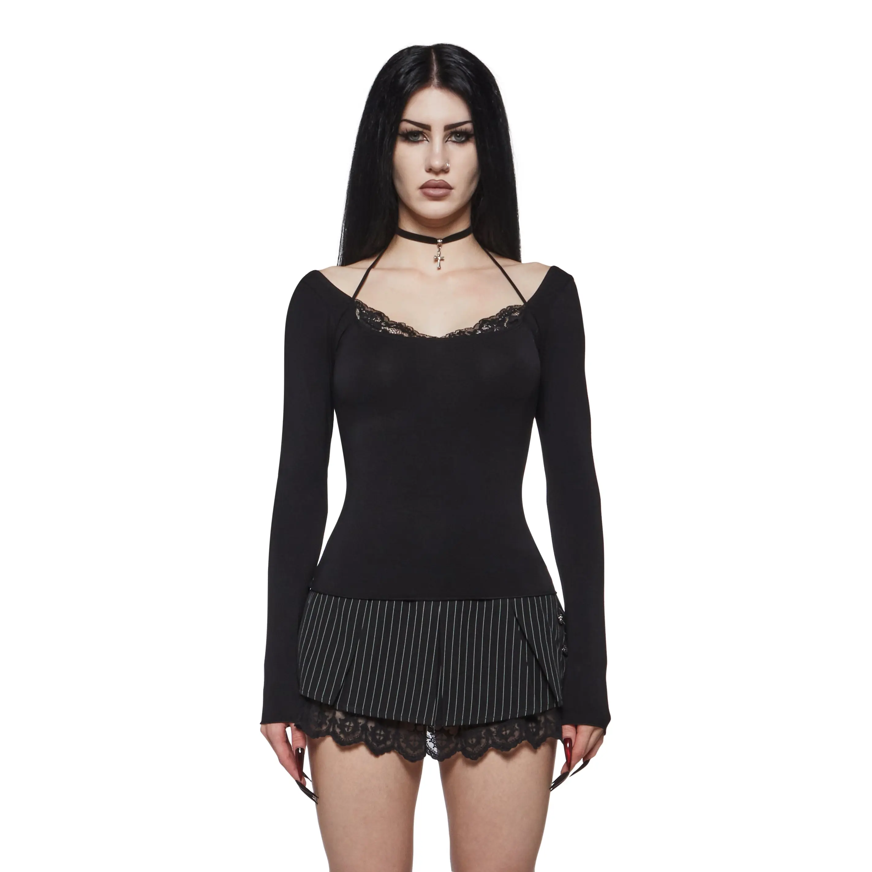 Sarah Layered Long Sleeve Top