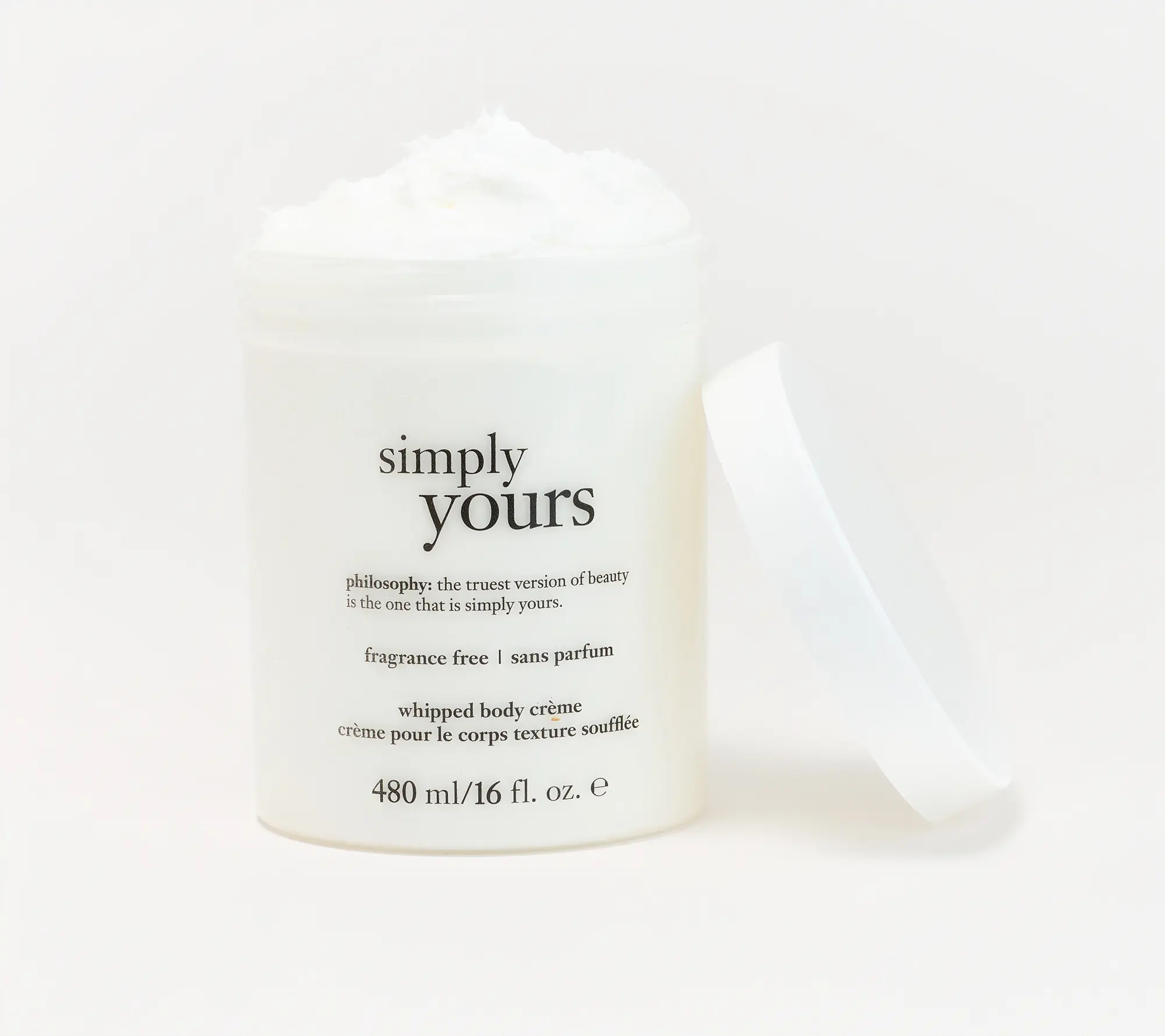 philosophy 16oz supersize simply yours fragrance free body creme