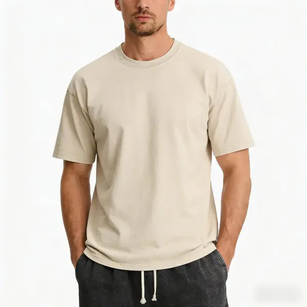 Apricot + washed black shorts