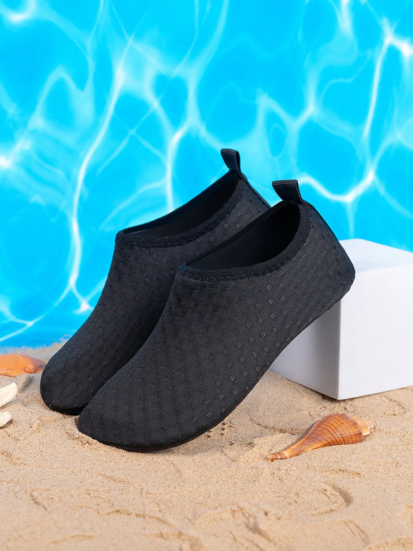 Children Boys Hiking Shoes, Shoes Outdoor, Ultra-Thin Tpr Sole Anti-Slip Wear-Resistant, Breathable Elastic Textile Upper, One-Piece Easy On/off, Pull On Shoes, Youth Fashion Shoes