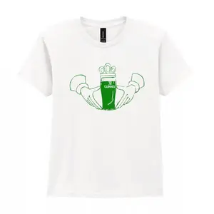 St Patrick's Day Guinness Claddagh Unisex Graphic T-Shirt