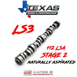 Texas Speed GM LS3 Naturally Aspirated N/A Stage 2 Camshaft 112 LSA