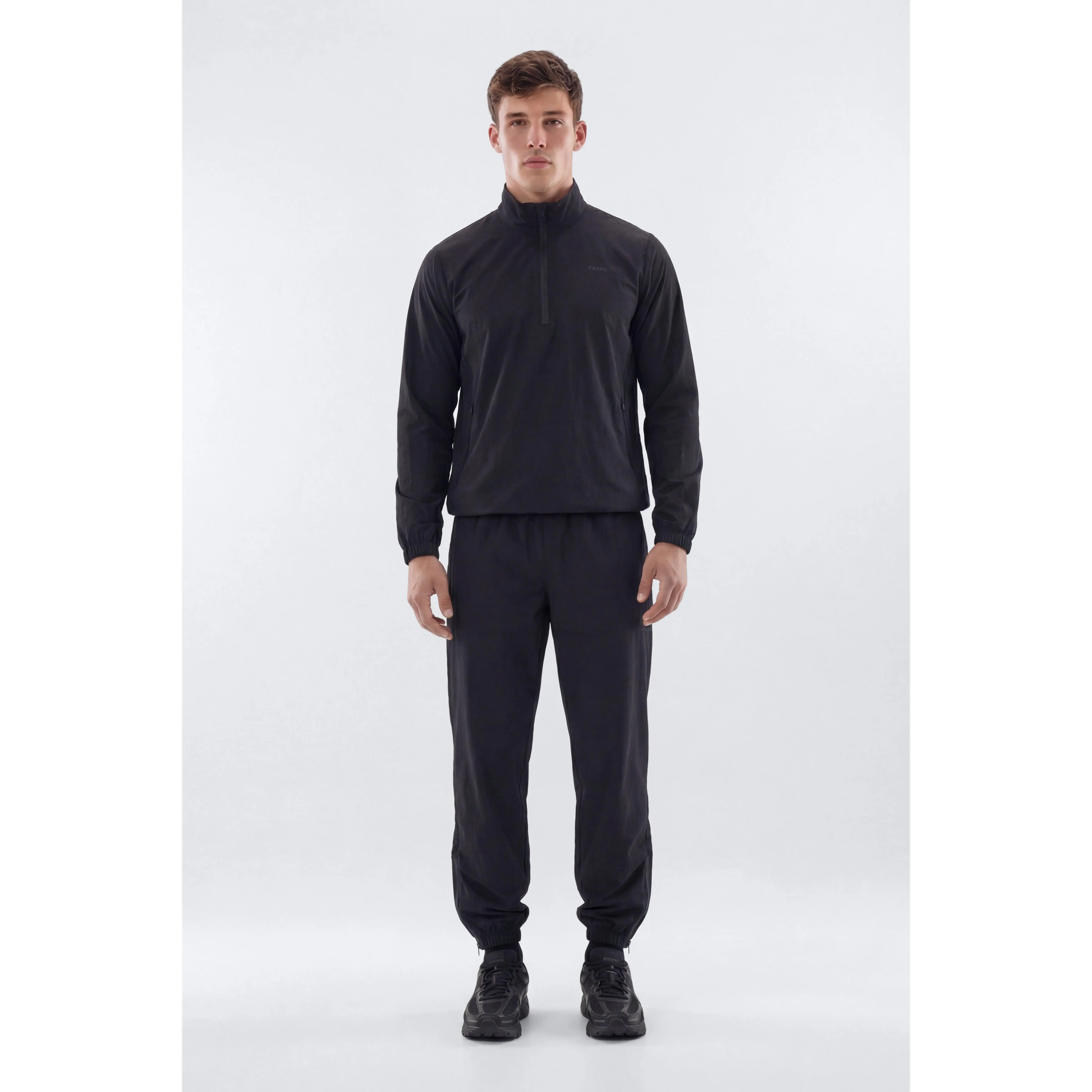 CoreNylon 32″ Track Pant - Black