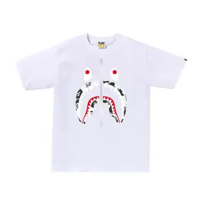 Bape ABC Camo Shark Tee White/Grey