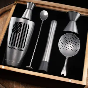 Personalized Cocktail Shaker Set
