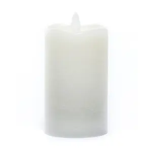Whitehurst 5" Frosted Pillar Candle