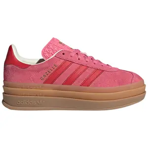 adidas Gazelle Bold Rose Tone Better Scarlet JQ7407 Youth Fashion Shoes New