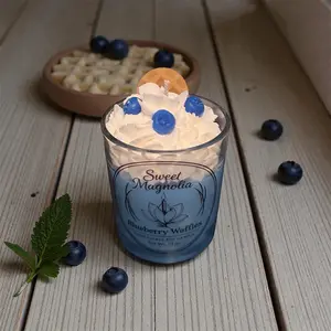 Blueberry Waffle Whipped Candle