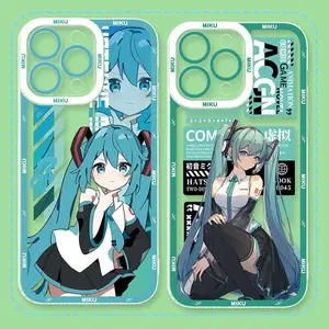 Lovely H-Hatsunes Kawaii M-Miku Phone Case For iPhone 17 16 15 14 13 12 11 Pro Max Plus Air - Top Fan's Phone Case Cover as Perfect Gift