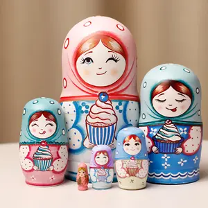 6-layer nesting dolls