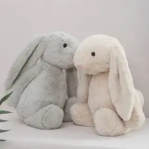 Bunny Jellycat Soft Fluffy Plush, Cozy Stuffed Rabbit, Cute Bunny Doll, Perfect Easter Basket Gift, Cuddle Buddy for Kids, Baby, Girlfriend, Snuggly Home Plush