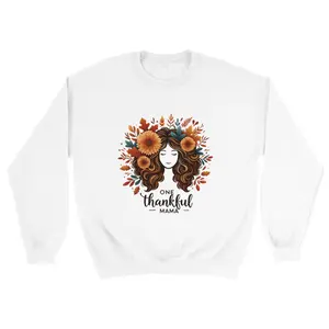 One Thankful Mama - Perfect Thanksgiving Classic Unisex Crewneck Sweatshirt