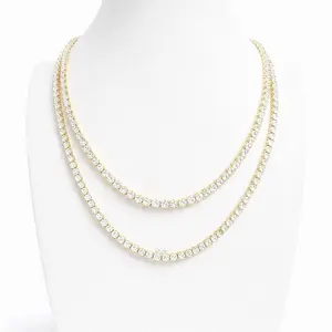 Radiance Tennis Necklace Set (Sold Individually)  16” and 18”