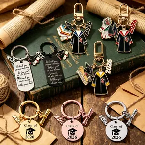 2026 Graduation Gifts for Her Him Class Of 2026 Graduation Keychain for University College Middle High School Graduate 2026 Souvenir for Senior Masters Degree Student