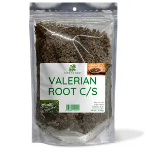 Herb To Body Valerian Root – Cut & Sifted Dried Root for Herbal Tea – 4 oz (113 g)