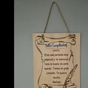 Personalized Wood Frame - Customizable Design for Home Decoration