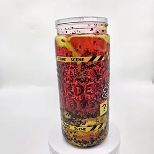 20oz True Crime Murder Snow Globe Tumbler