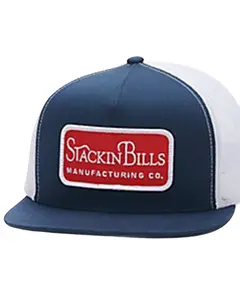 Stackin Bills Men's Logo Mesh Back Trucker Cap - Sbfbsbmfgco