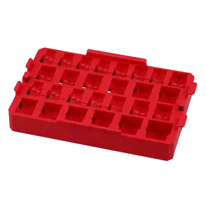 Milwaukee 49-66-6834 SHOCKWAVE Impact Socket 1/2” Dr 27PC SAE (TRAY ONLY)