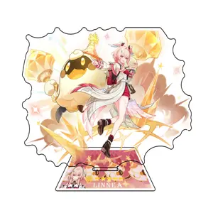 Anime Figure Impact Wanderer Nahida Cyno Yelan Acrylic Stand Model Plate Desk Decor Standing Sign Fans Gift