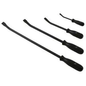 Sunex SU9704 Pry Bar 4 Piece Set With Handles