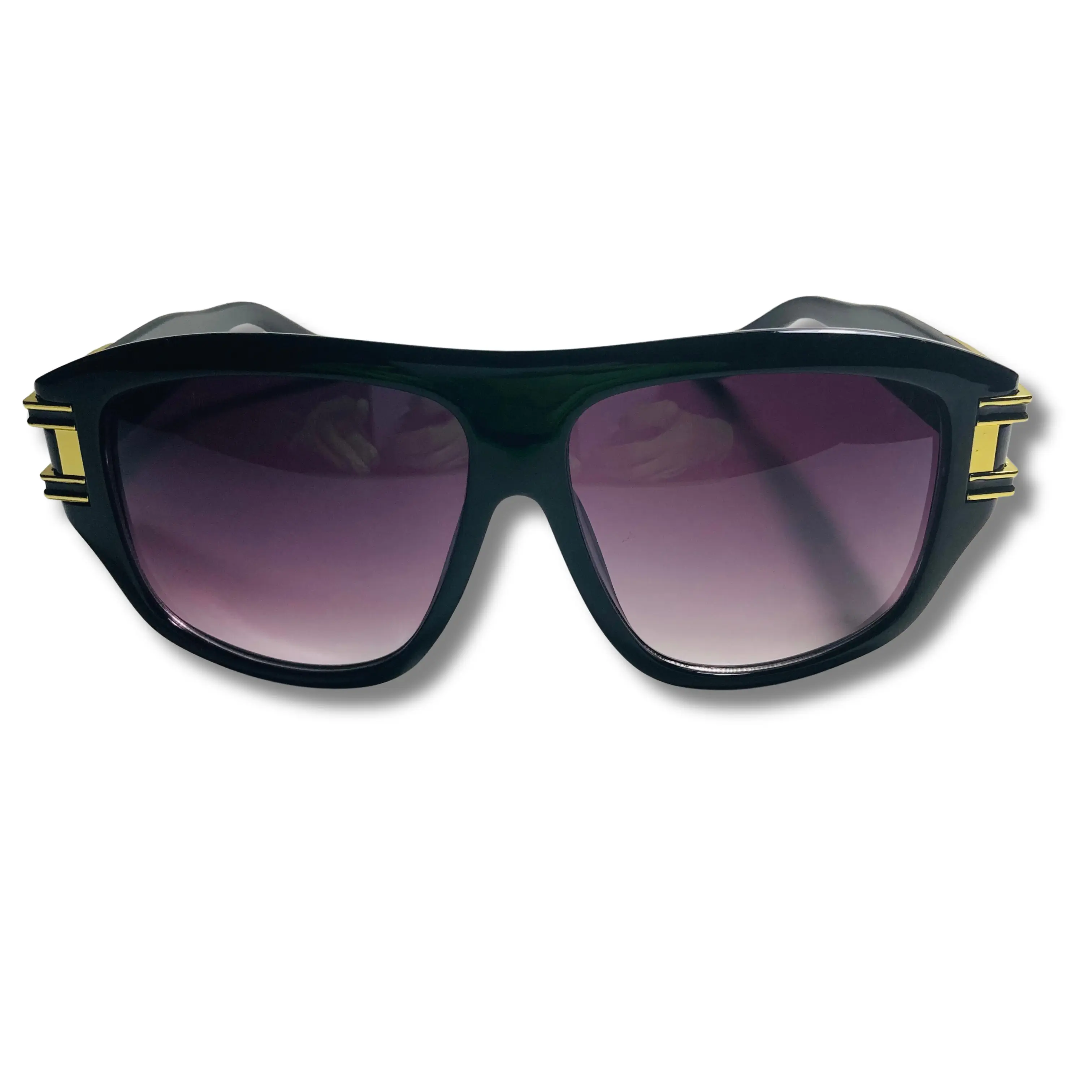 The Fade x Unisex Oversized Gazelle Sunglasses x Metal Accents x Available in Four Colors