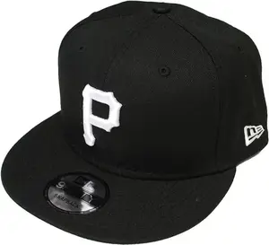 New Era 9Fifty MLB Pittsburgh Pirates Snapback Cap - Adjustable - Black & White1