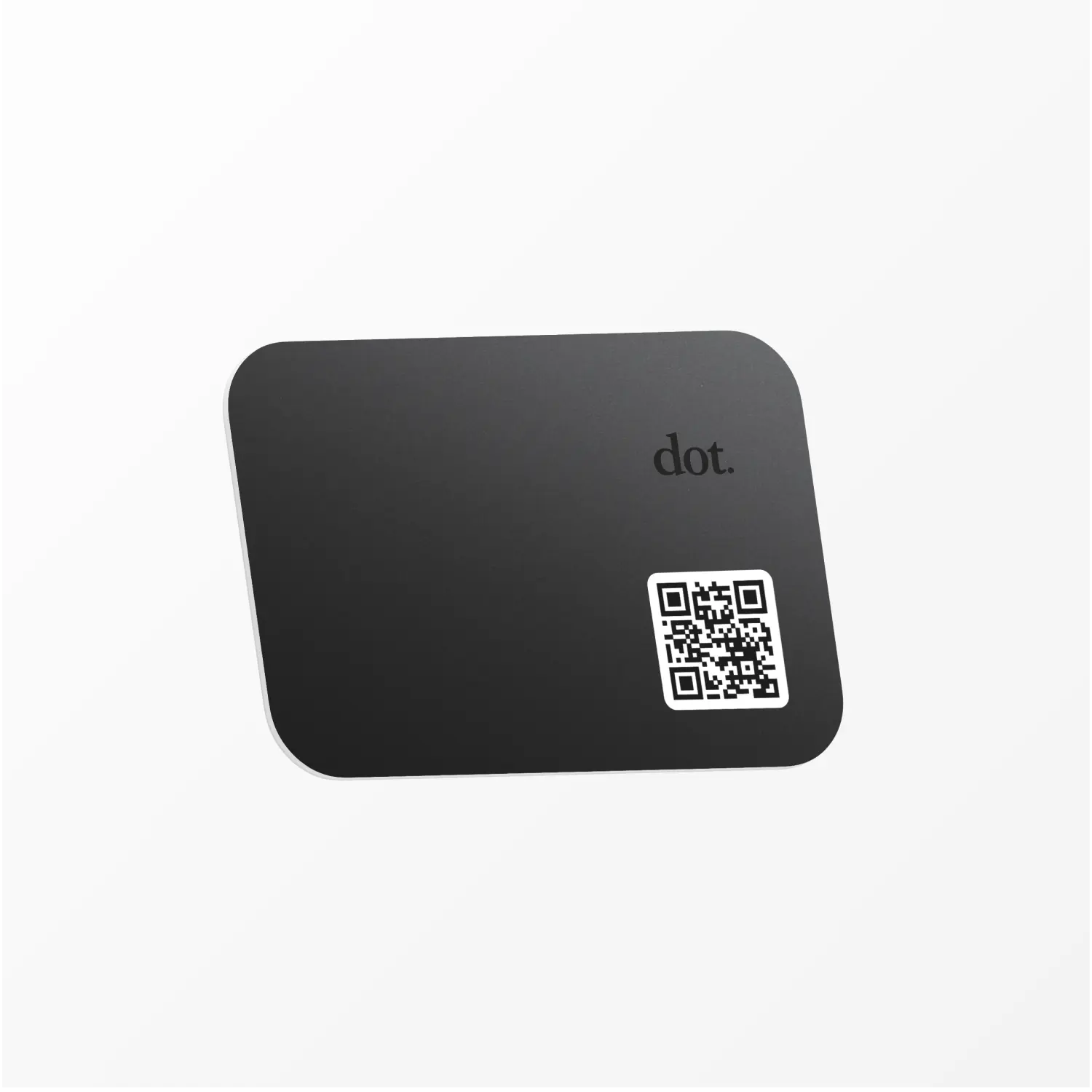 dot. Thin NFC Digital Business Card Phone Sticker - Easy Setup, NFC+QR Code, 2 Ways to Share, Seamless Contact Sharing, Compatible with iPhone/Android, Tap to Share Functionality