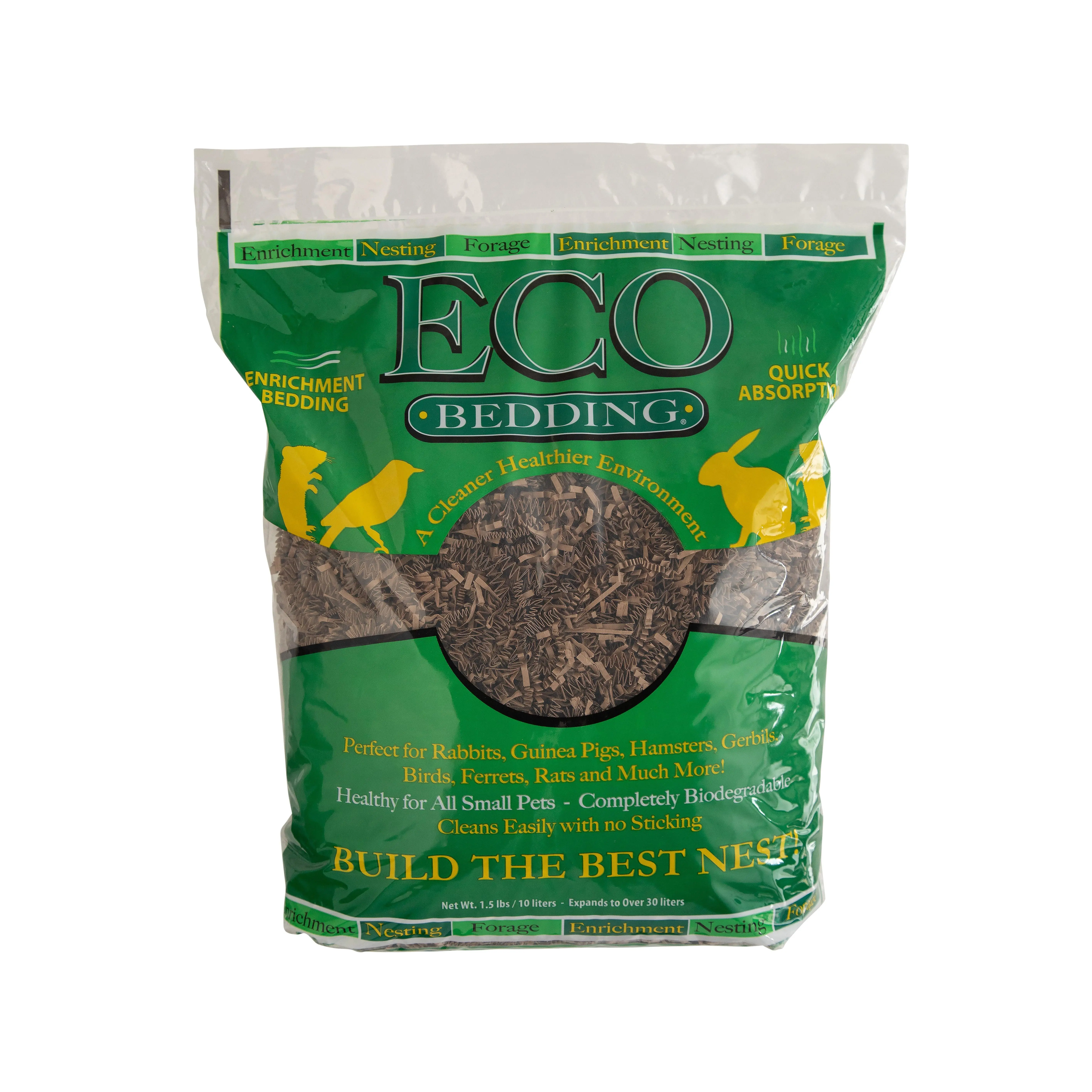 ECO BEDDING® - Natural 99% Dust Free Paper Bedding for Small Pets and Birds