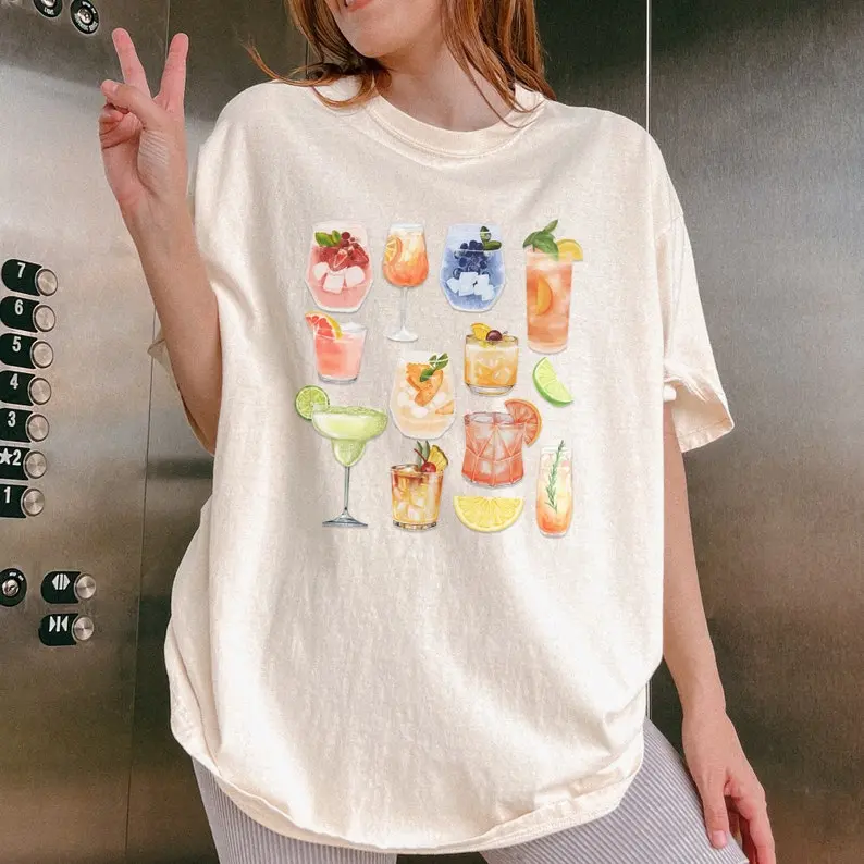 Top Gift Comfort Colors T-Shirt Cocktail Shirt, Cocktail Social Club, Bridal Party Shirt, Luxury Bachelorette Merch, Vintage Cocktails, Bartender Gift, Funny Drinking Shirt Funny Hoodie And Classic Sweatshirt For Mens And Ladies Q