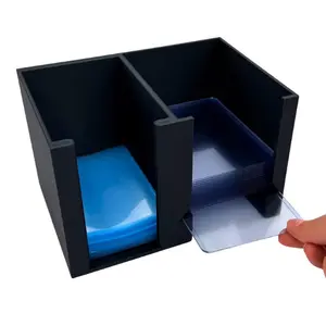 Trading Card Sleeve & Toploader Storage Caddy: Gravity Feed Dispenser