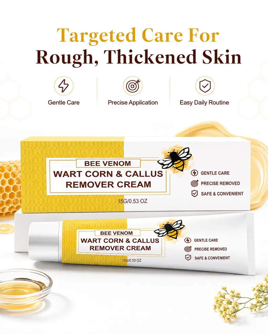 Corns & Calluses - NaturalSoothing Cream, Plant, Gentle Foot Care Products Moisturizing Moisturizing Foot Care Products Foot Soak Cracked Foot Repair Cracked Foot Repair Hydrating Moisture Hydrate Foot Lotion Nails