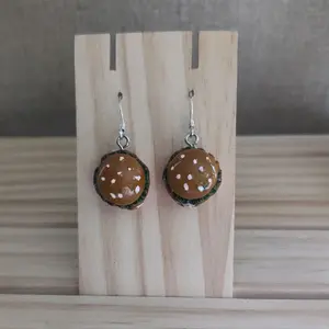 Cute Hamburger Earrings