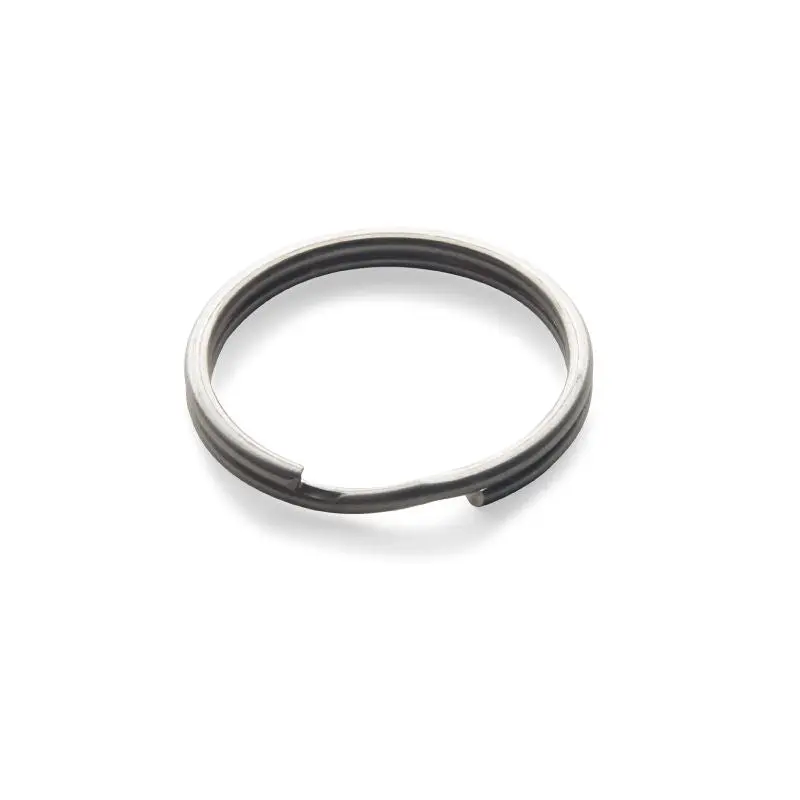 Rosco Stainless Steel Split Metal Rings, 12-Pack, Crafts Accessory, Easy Opening, Several Sizes Available, Split Ring, 6 - 80 Pound - 16 Pack