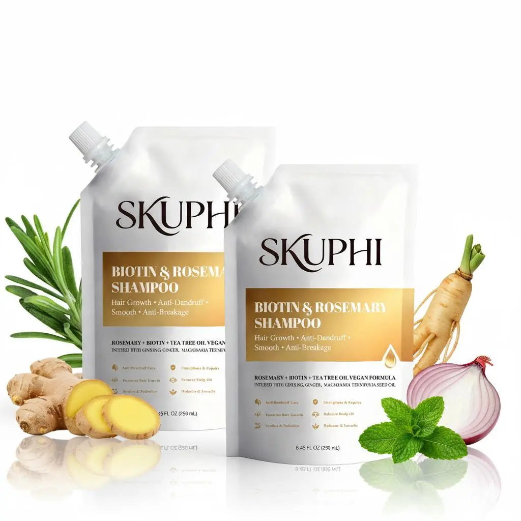 【Buy 1 Get 1 Free】Rosemary Amino Acid Shampoo, Biotin Hair Growth Shampoo for Thinning Hair Women and Men Hair Loss Zinc PCA + Hydrolyzed Silk, Balancing & Nourishing Formula, 8.45 fl oz, 2-Pack