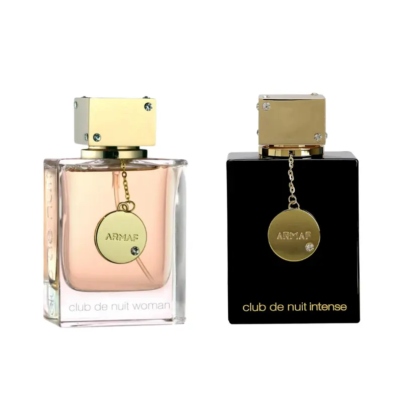 Armaf CDN & CDN Intense Women's Eau de Parfum Bundle Set Women's Fragrance - 3.6 oz Each, Evening Intense Musk, Rose Jasmine Heart