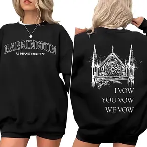 Barrington University T-Shirt, I vow you vow we vow Shirt, Dark Romance Hoodie, Book Lover Gift Tops