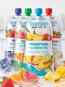 Blendology Yogurt & Fruit Smoothie Pouches