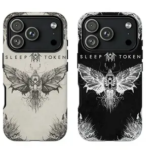 Aesthetic Sleep T0ken Band Phone Case|Heavy Metal Band Protective Shockproof Cover For iPhone 11 12 13 14 15 16 17 Pro Max For Samsung S26 S25 S24 S23 S22-Gift For Fans