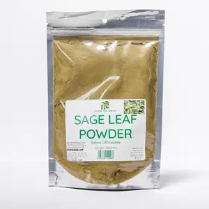 Herb To Body Sage Leaf Powder | Salvia Officinales | Wildcrafted | 4oz | Herbal Wellness