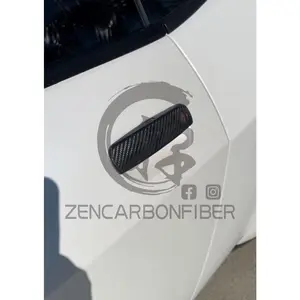 2011+ Dodge Charger/Challenger carbon fiber door handle covers