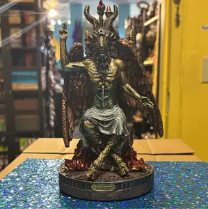 Baphomet Gold 9.5 inch Authentic Made in Mexico