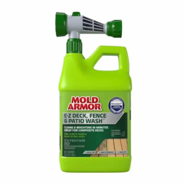 WM Barr 108881 Wood Deck, Fence & Patio Household Cleaner - 64 oz EZ-Spray Mold Remover Wash